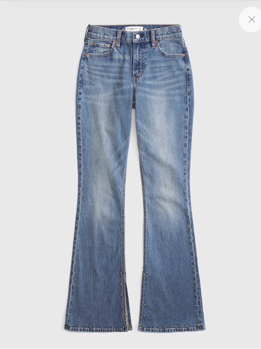 Abercrombie & Fitch Light Blue Flare Jeans